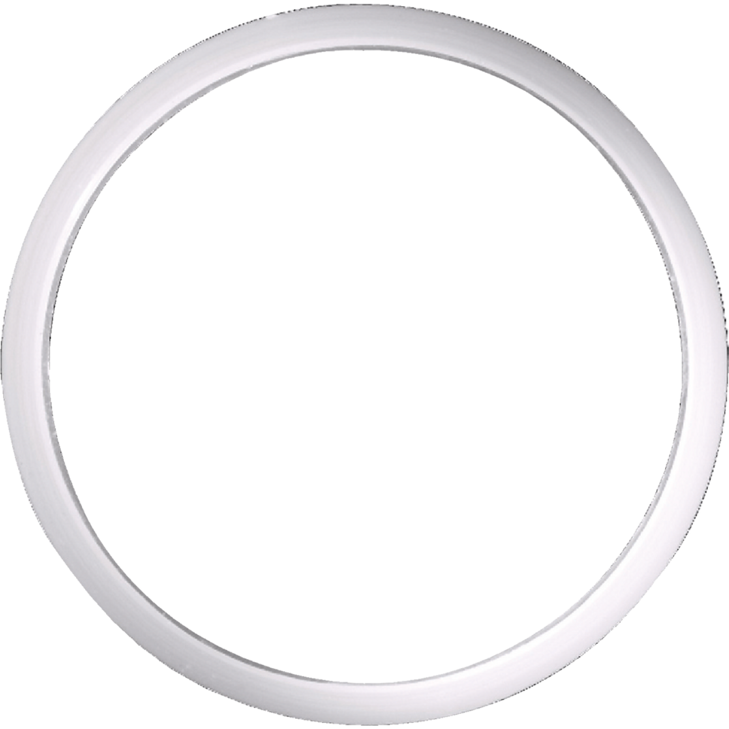 Danco 1-1/2 In. x 1-3/4 In. Clear/White Polyethylene Slip Joint Washer Image 1
