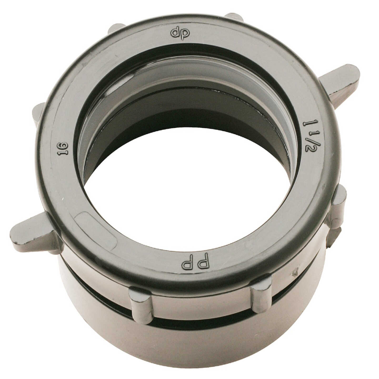 Do it Best 1-1/2 In. x 1-1/2 In. Black Plastic Waste Adapter Image 1