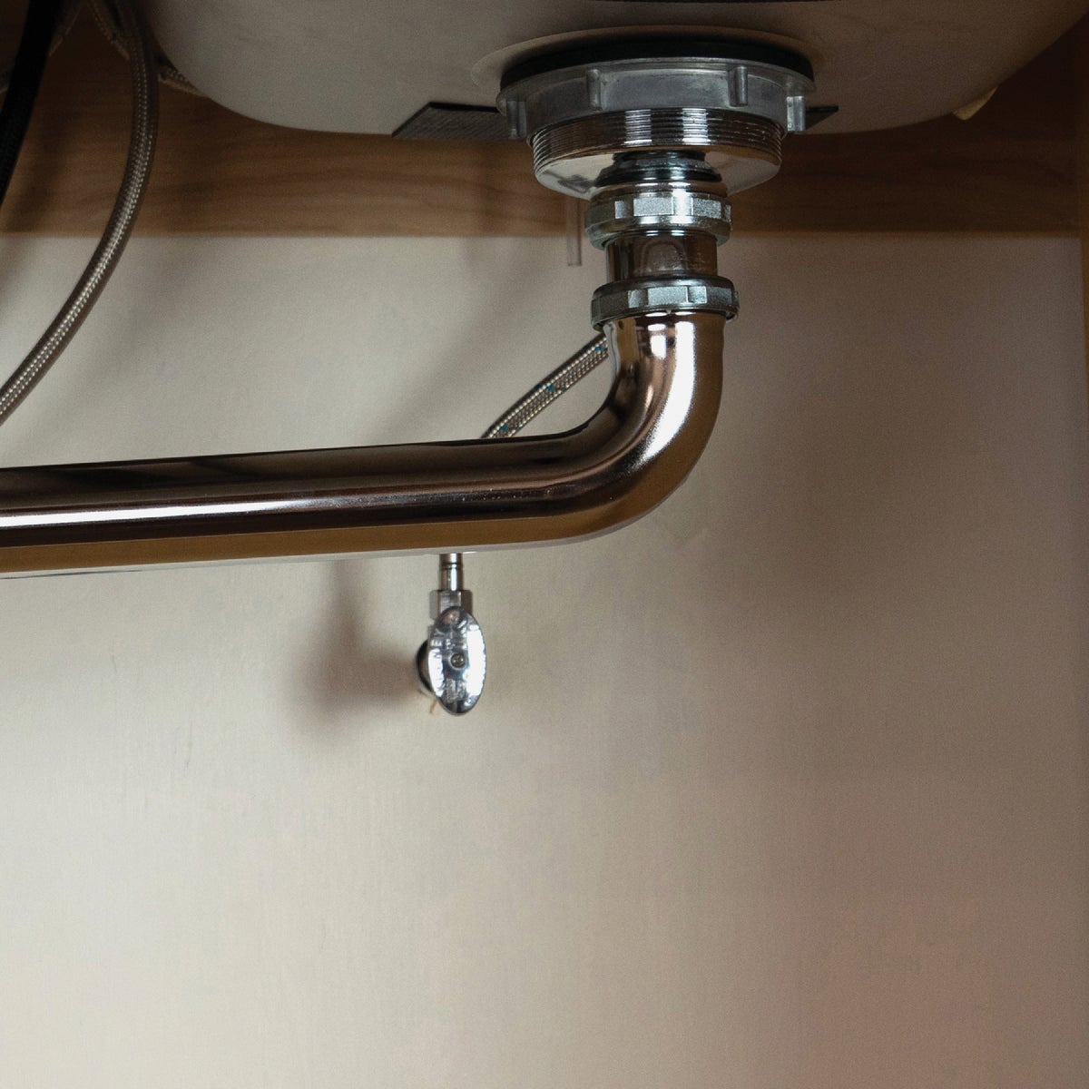 Do it Best 1-1/2 In. x 9-1/2 In. Chrome Plated Waste Arm Image 2