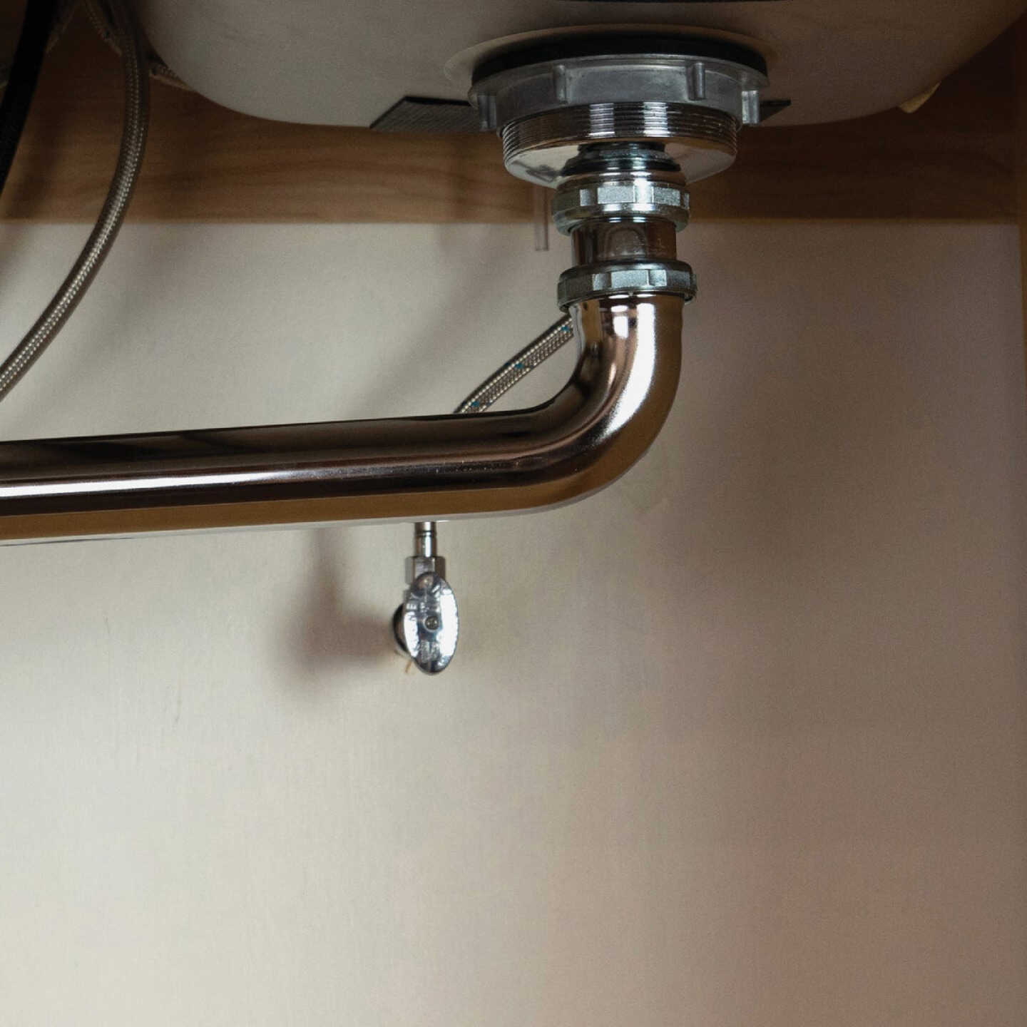 Do it Best 1-1/2 In. x 9-1/2 In. Chrome Plated Waste Arm Image 2