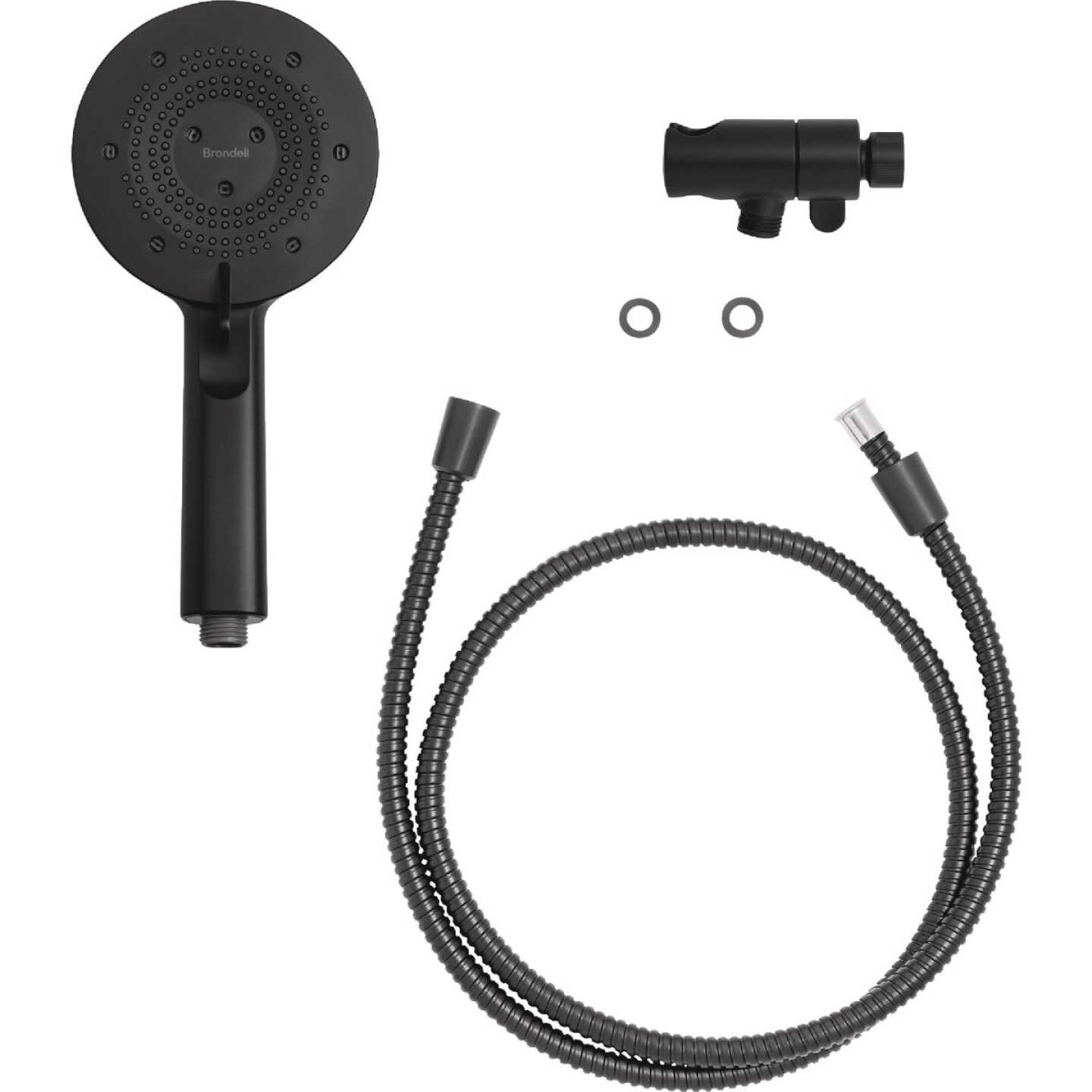 Brondell Nebia Yuba 5-Setting Handshower, Matte Black Image 4