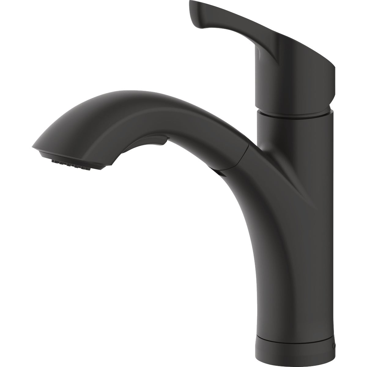 Home Impressions 1-Handle Pull-Out Kitchen Faucet, Matte Black Finish Image 3