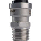 QuickFitting 1/2 In. Push-to-Connect x 1/2 In. MNPT Stainless Steel Straight Male Adapter Image 1