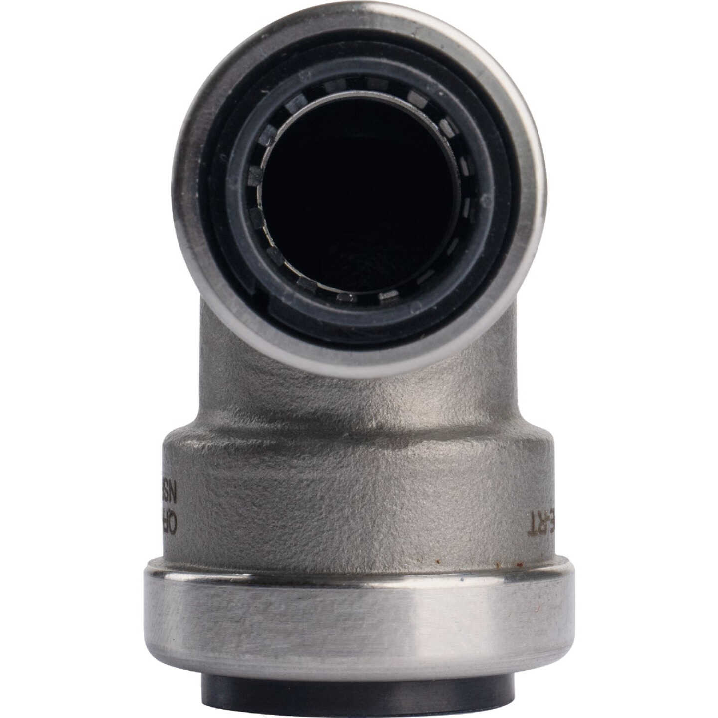 QuickFitting 3/4 In. x 1/2 In. Push-to-Connect Stainless Steel 90-Degree Reducing Elbow Image 6