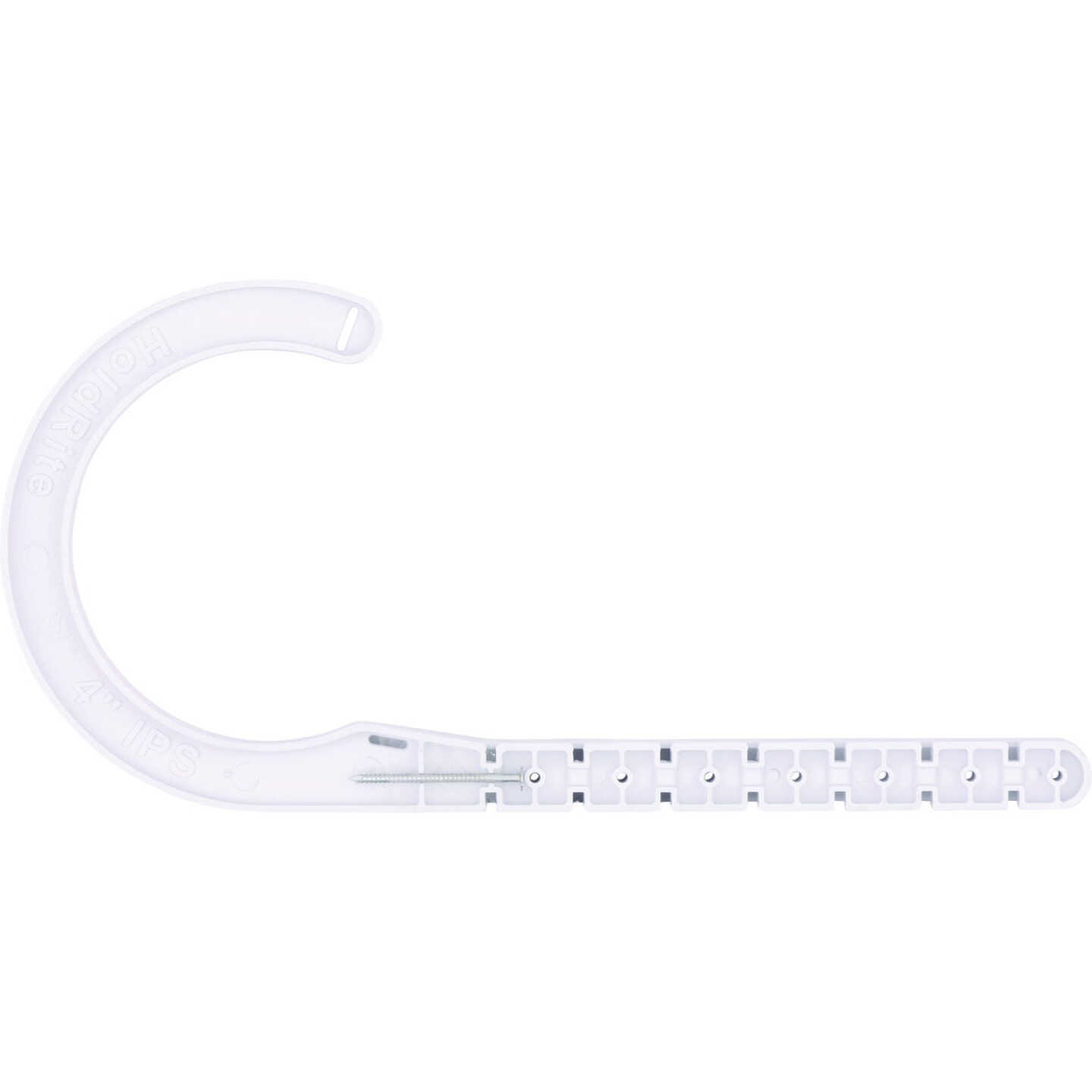 HoldRite 4 In. CTS Plastic J-Hook Pipe Hanger Image 1