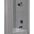 Delta Sandover Monitor 14 Series Matte Black Tub and Shower Faucet Image 4
