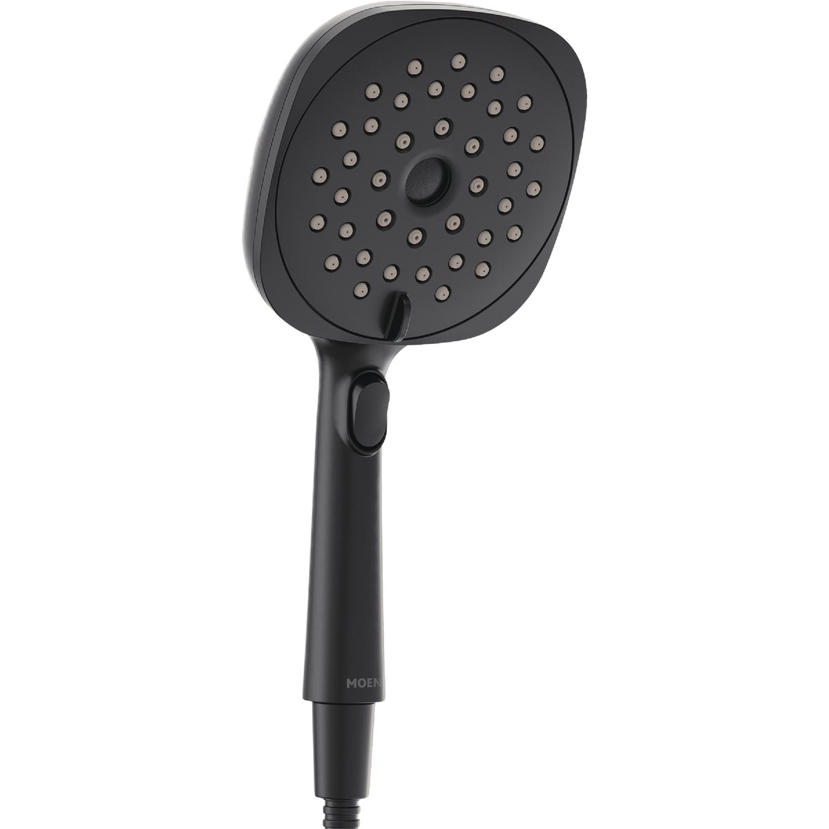 Moen Matte Black 6 In. Dia. Spray Head Handheld Shower