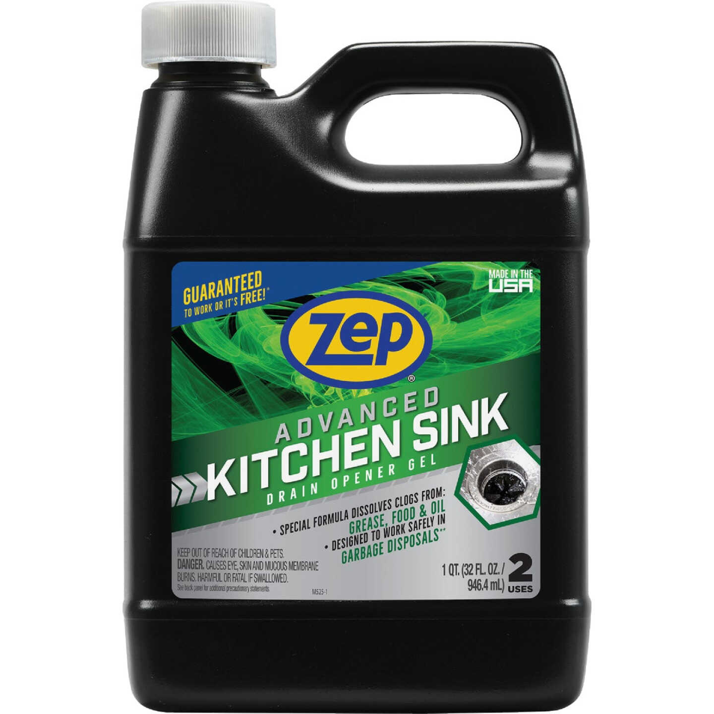 Zep 32 Oz. Advanced Kitchen Drain Opener Image 1