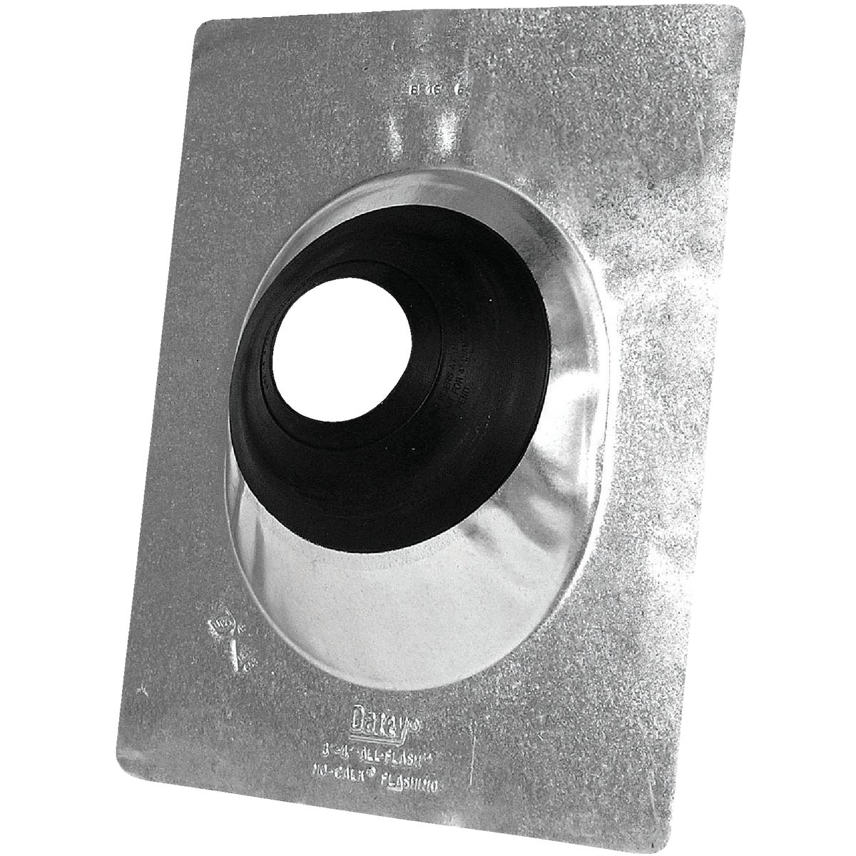 Oatey All-Flash No-Calk 3 In. to 4 In. Galvanized Roof Pipe Flashing Image 1