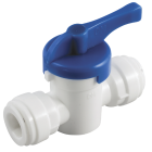Anderson Metals 3/8 In. x 3/8 In. Plastic Push-In Ball Valve Image 1