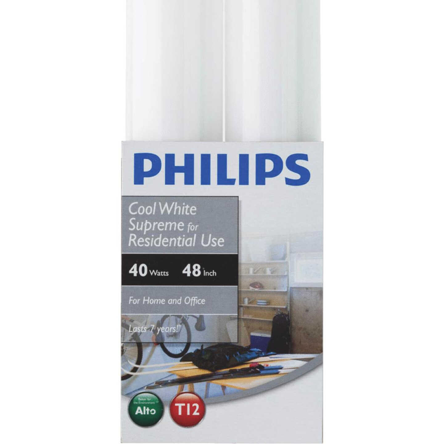 2PK 40W 4'T12 FL TUBE CW Image 3