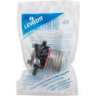 Leviton Push-Through Medium Base Black Interior Lamp Socket Image 2