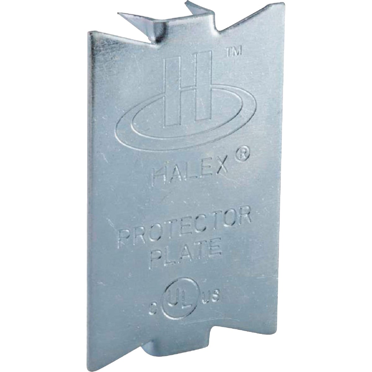 Halex 2-1/2 In. x 1-1/2 In. Steel Cable Protector Plate
