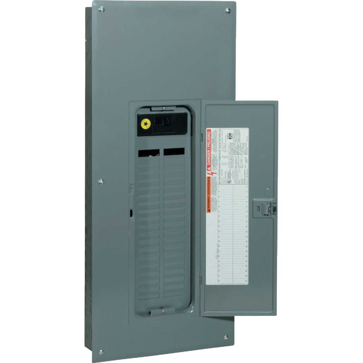 Square D QO 200A 42-Space 52-Circuit Indoor Main Breaker Plug-on Neutral Load Center Image 1