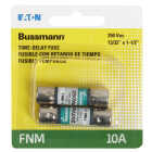Bussmann 10A Fusetron FNM Cartridge General Purpose Time Delay Cartridge Fuse (2-Pack) Image 2
