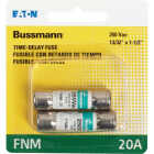 Bussmann 20A Fusetron FNM Cartridge General Purpose Time Delay Cartridge Fuse (2-Pack) Image 2