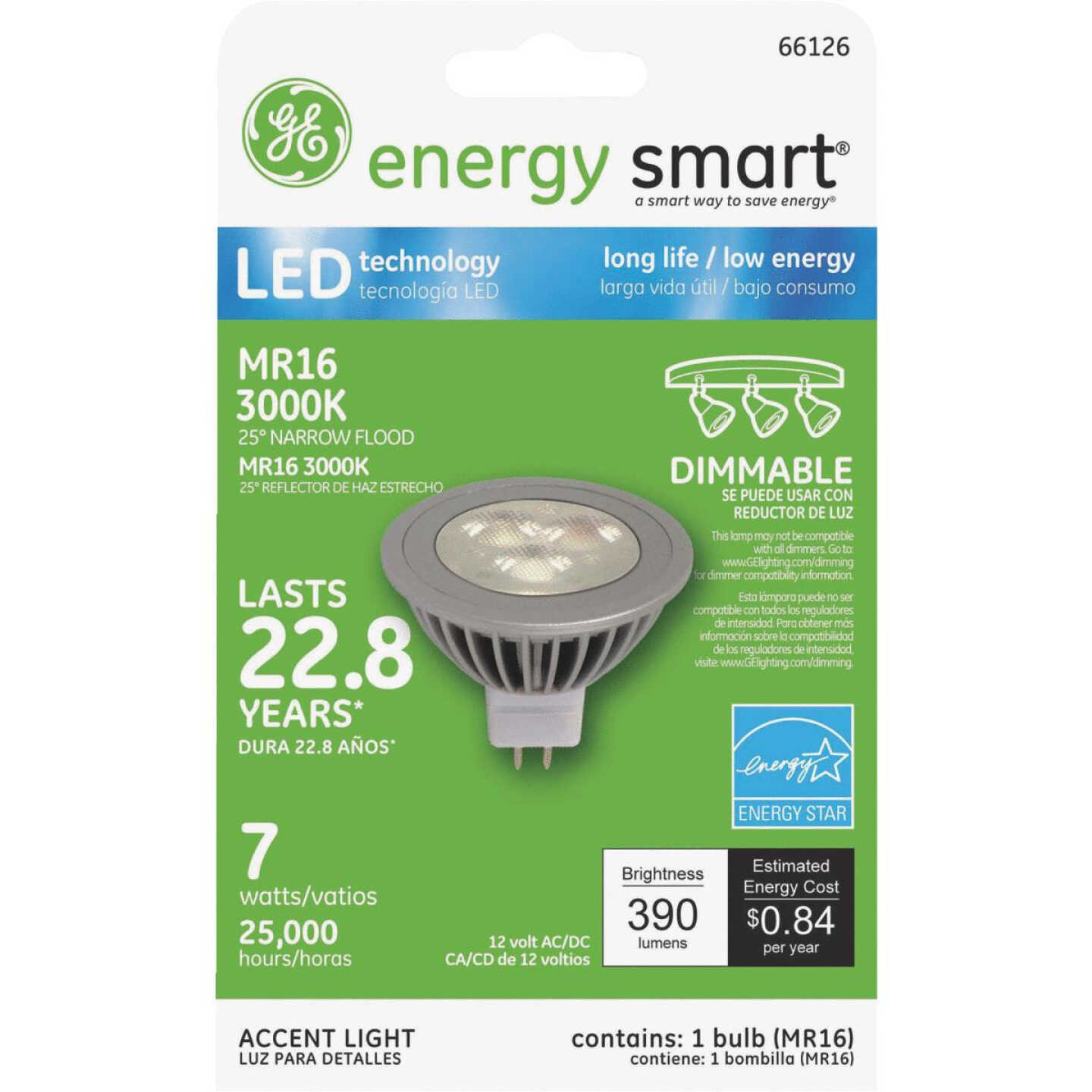 7W MR16 FLOOD BULB Image 1