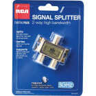 RCA Digital Plus 2-Way Coaxial Splitter Image 1