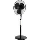 Denali Aire 18 In. 3-Speed Black Oscillating Pedestal Fan with Remote Image 3