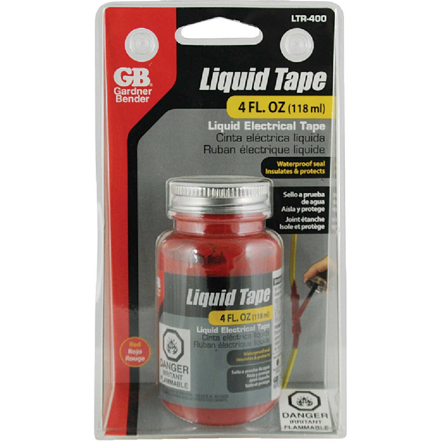 Gardner Bender 4 Oz. Red Electrical Liquid Tape Image 1