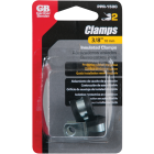 Gardner Bender 3/8 In. Steel with Rubber Insert Black Cable Clamp (2-Pack) Image 1