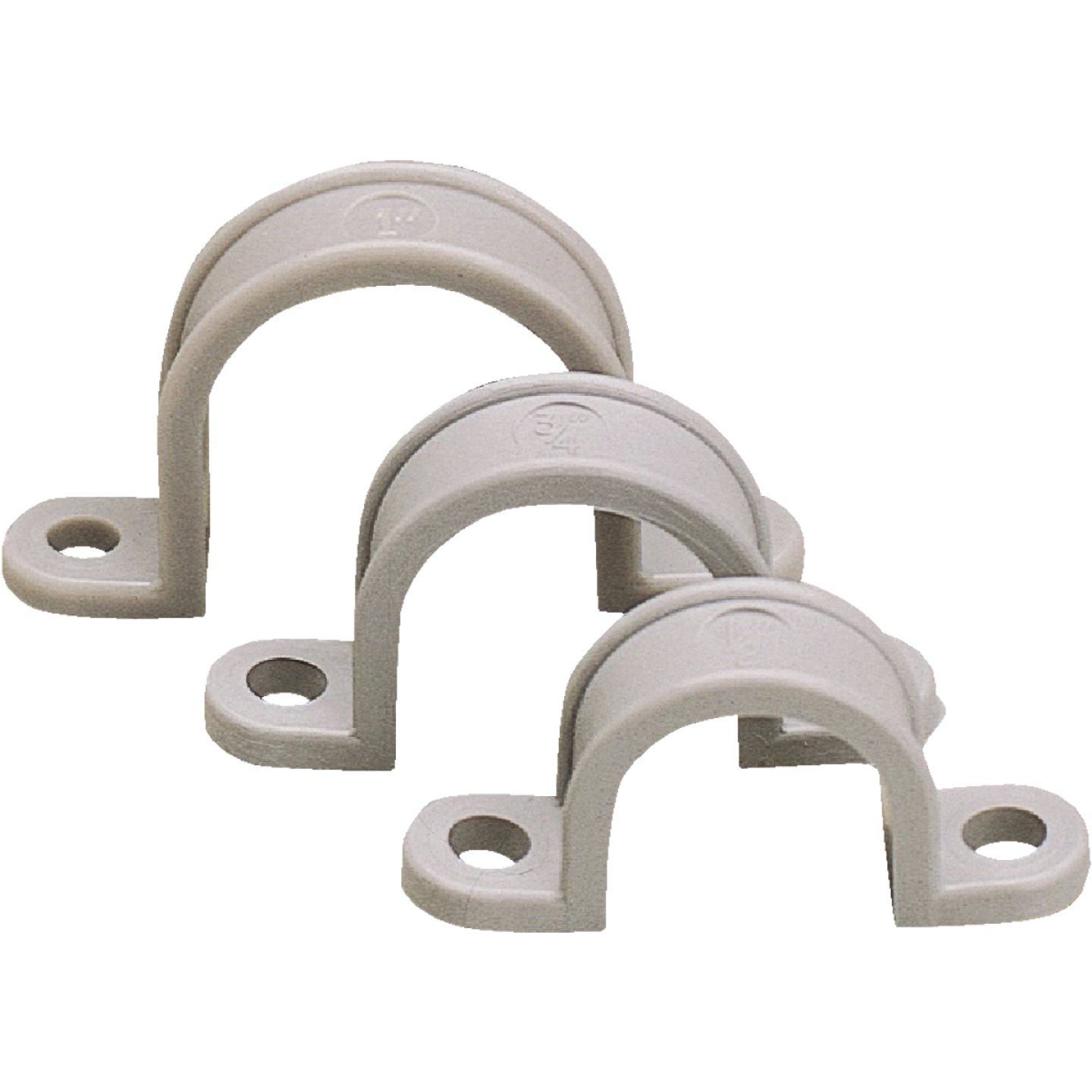 Gardner Bender 1-1/2 In. Non-Corrosive Plastic/Schedule 40 PVC/Copper Conduit Strap (10-Pack) Image 1