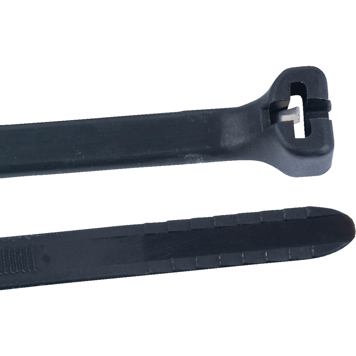 Gardner Bender 11 In. x 0.17 In. Black Nylon Ultra Violet Cable Tie (100-Pack) Image 1