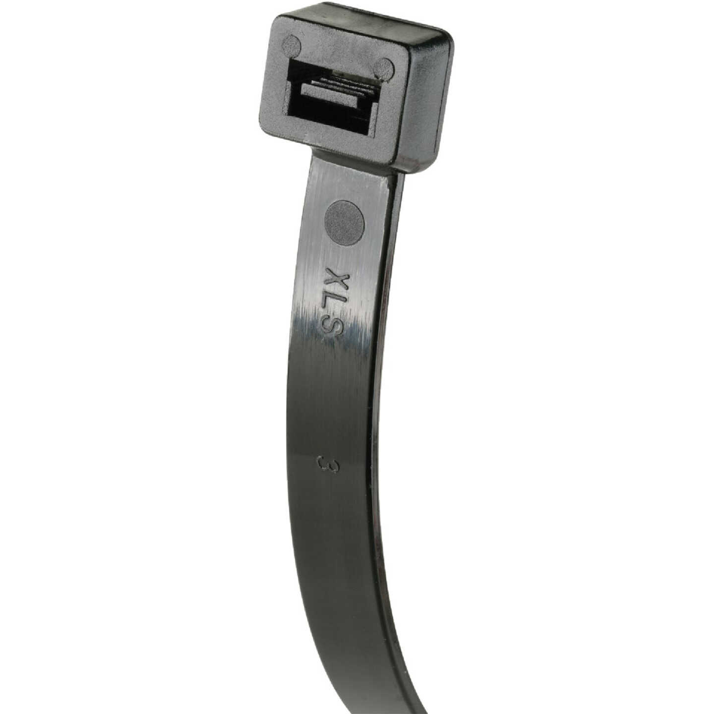 Gardner Bender 24 In. x 0.35 In. Black Nylon Ultra Violet Heavy-Duty Cable Tie (10-Pack) Image 1