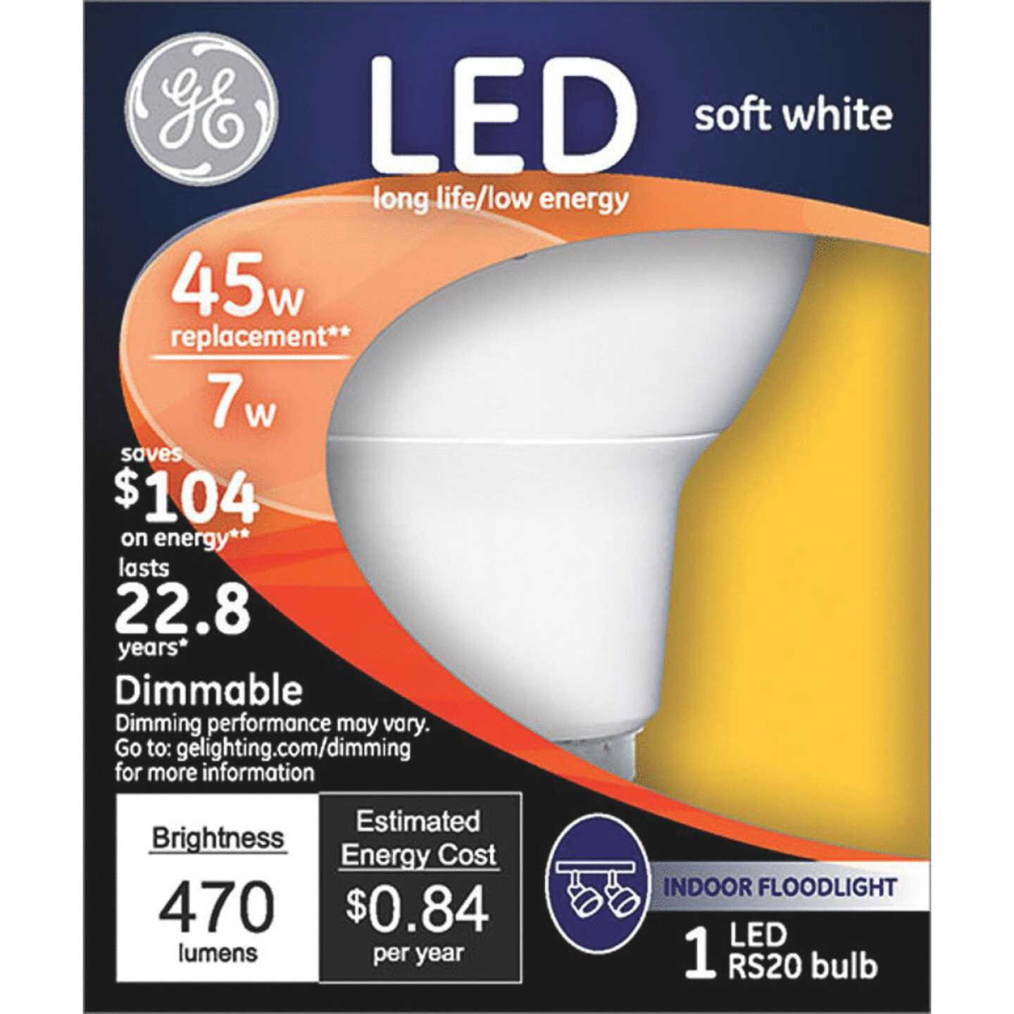 7W DIMMABLE R20 LED BULB Image 1