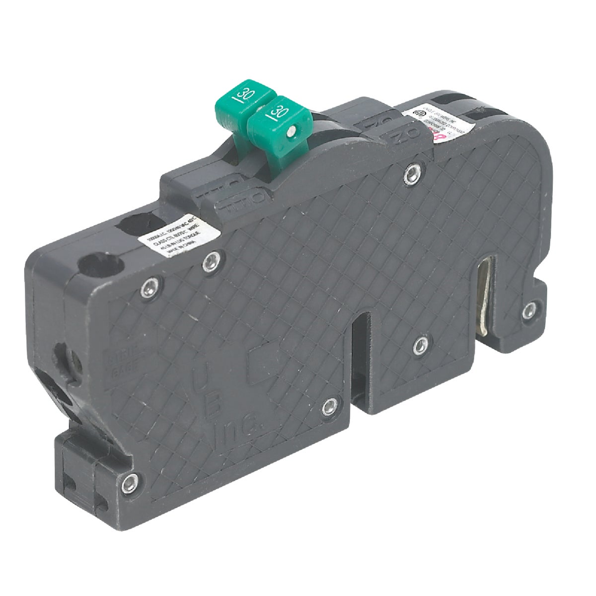 Connecticut Electric 50A/50A Twin Single-Pole Standard Trip Packaged Replacement Circuit Breaker For Zinsco Image 1