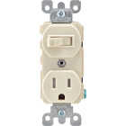 Leviton Light Almond 15A Commercial Grade Switch & Outlet Image 2