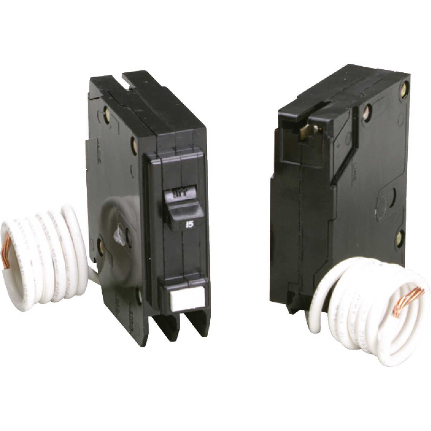 Eaton BR 15A Single-Pole Self Test GFCI Breaker Image 1