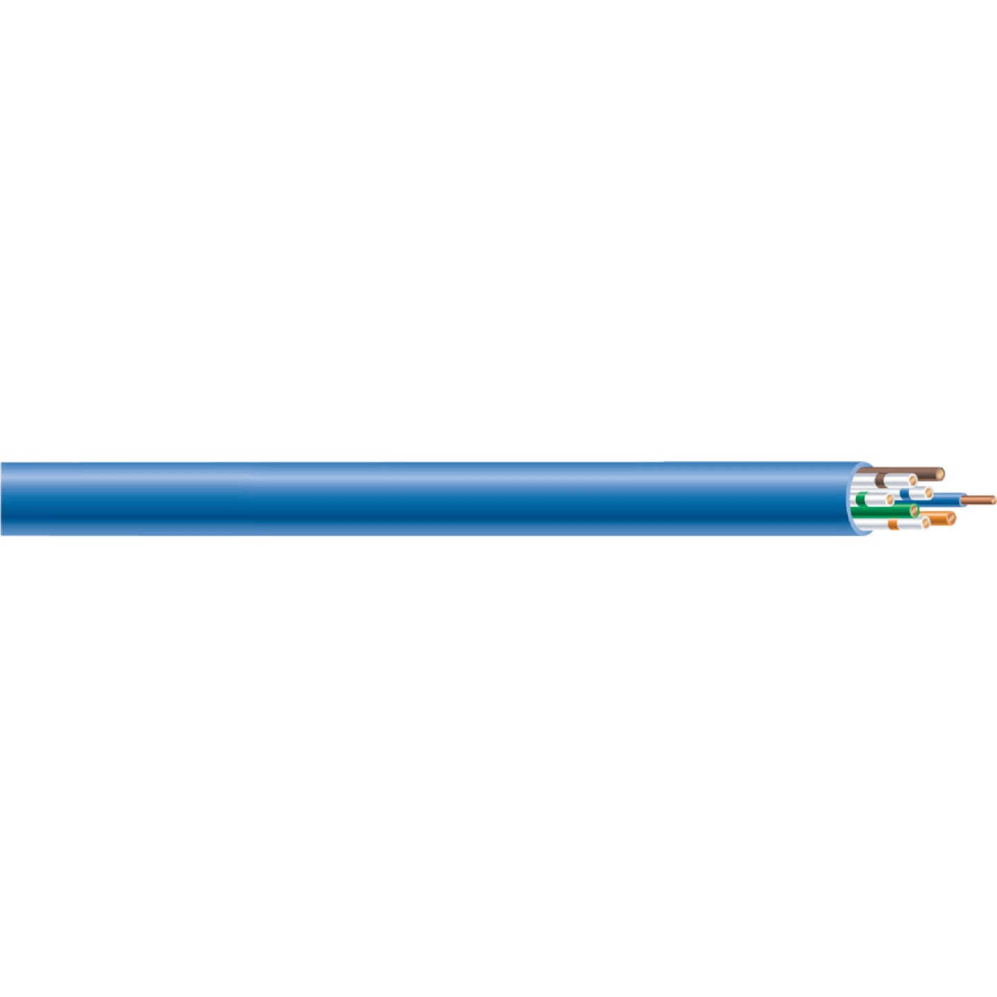 Woods Southwire 1000 Ft. Blue 23/4 AWG Cat-6 Wire Image 1