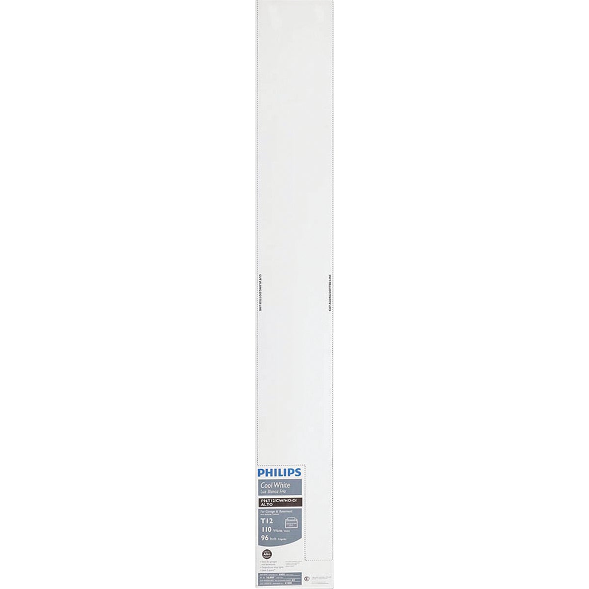 Philips 110W 96 In. Cool White T12 Recessed Double Contact High Output Fluorescent Tube Light Bulb (2-Pack) Image 2