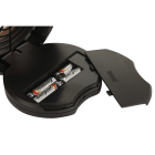 Best Comfort 6 In. 2-Speed Black & White Battery Operated Portable Fan Image 4