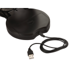 Best Comfort 6 In. 2-Speed Black & White Battery Operated Portable Fan Image 6