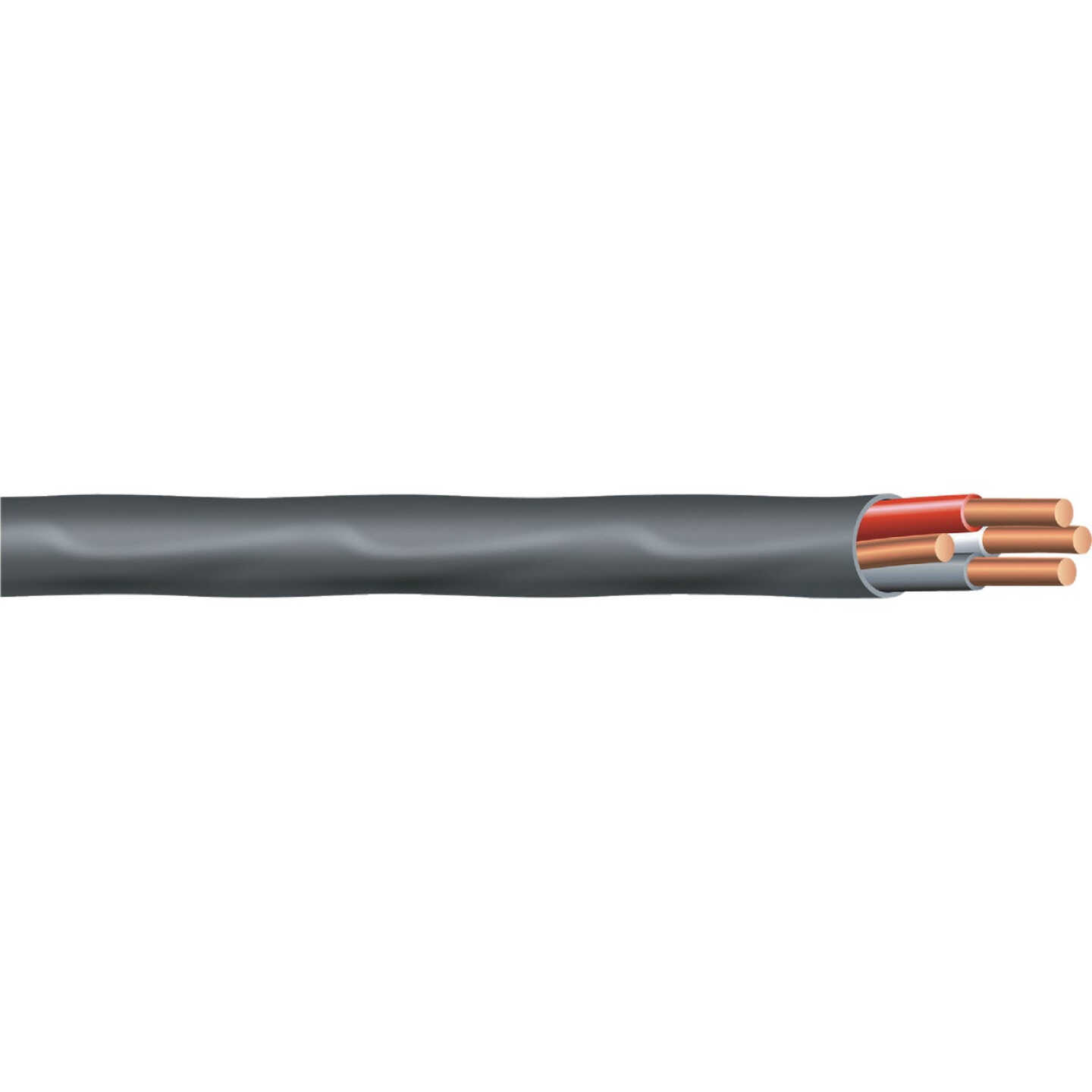 Romex 100 Ft. 8/3 Stranded Black NMW/G Electrical Wire Image 1