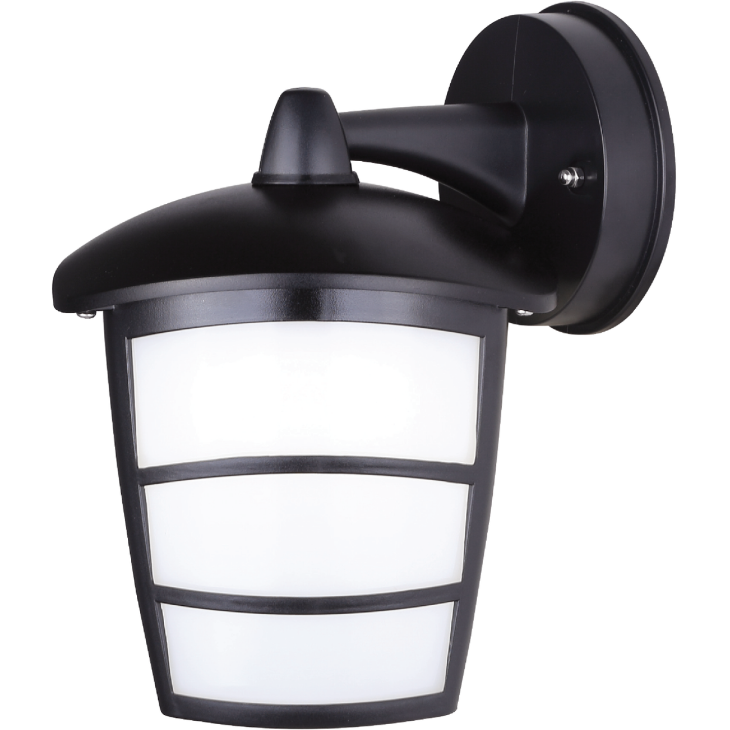 Canarm Black LED Downlight Outdoor Wall Fixture Image 1