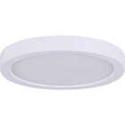 Canarm 11 In. White LED Round Disc Flush Mount Light Fixture Image 1