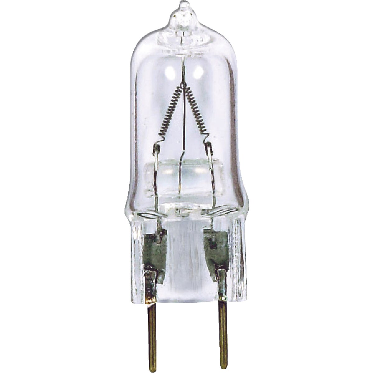 Satco 35W 120V Clear Bi-Pin G8 Base T4 Halogen Special Purpose Light Bulb Image 1