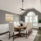 Hunter Sentinel 52 In. Premier Bronze Ceiling Fan with Light Kit and Handheld Remote Control Image 3