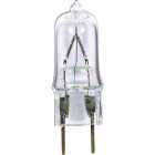 Satco 50W 120V Clear Bi-Pin G8 Base T4 Halogen Special Purpose Light Bulb Image 1