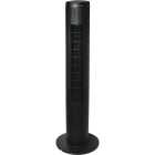 Denali Aire 40 In. Black 3-Speed Oscillating Digital Tower Fan with Remote Image 1