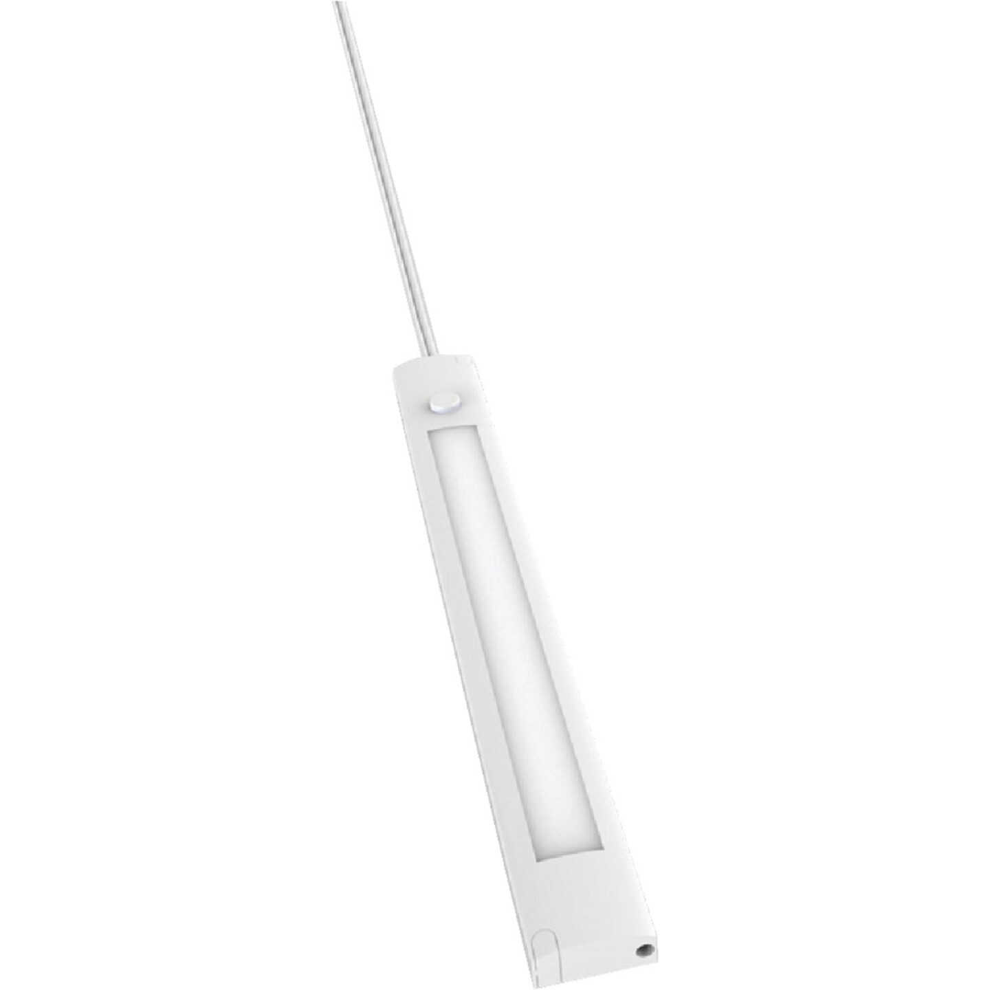 Good Earth Lighting 12 In. Plug-In White LED Under Cabinet Light Bar Image 1