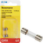 Bussmann 6A GMA Glass Tube Electronic Fuse (2-Pack) Image 1