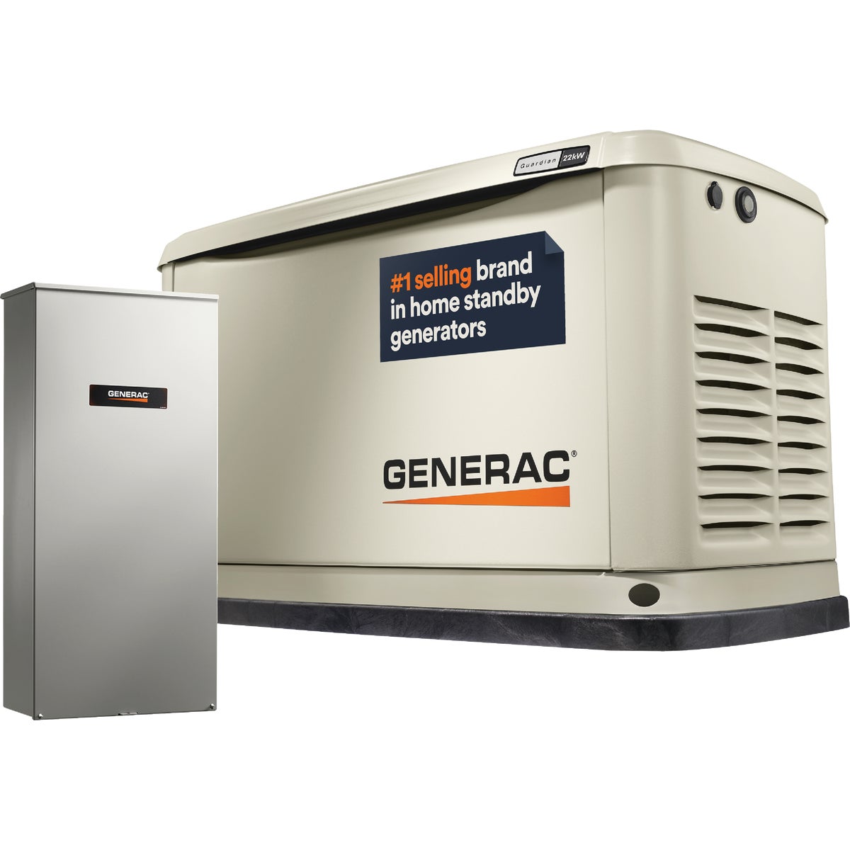 Generac Guardian WiFi 19,500W Natural Gas/22,000W LP Home Standby Generator with 200A Automatic Transfer Switch