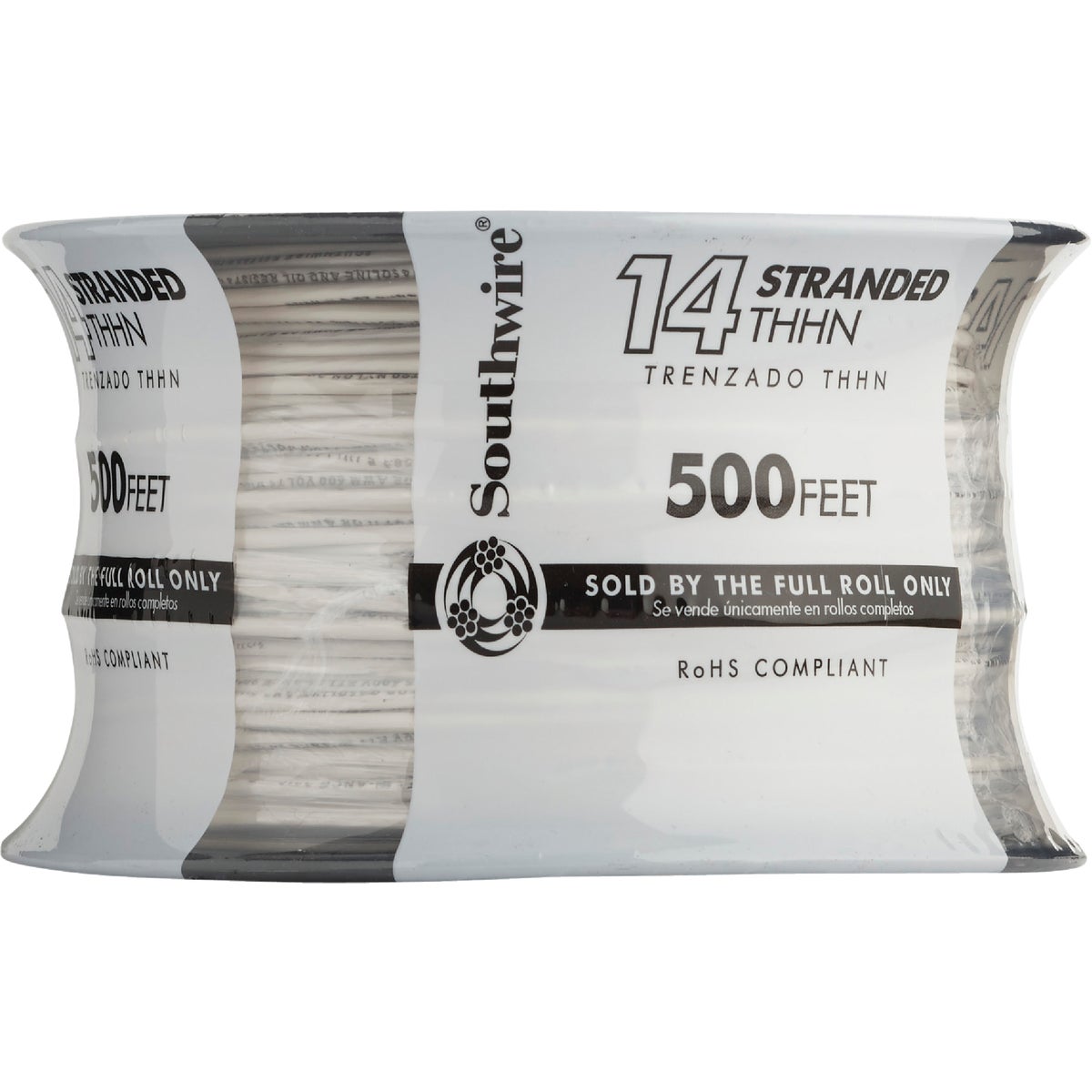 Southwire 500 Ft. 14 AWG Stranded White THHN Electrical Wire Image 2