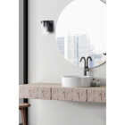 Canarm Britton 1-Light Black Vanity Bath Light Fixture, Clear Glass Image 2