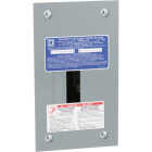 Square D Homeline 70A 2-Space 4-Circuit Indoor Main Lug Flush Mount Load Center Image 1