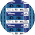 Romex 250 Ft. 14/3 Solid Blue NMW/G Electrical Wire Image 1